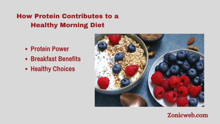 How Protein Contributes to a Healthy Morning Diet