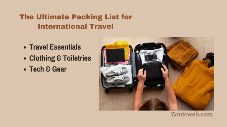 The Ultimate Packing List for International Travel