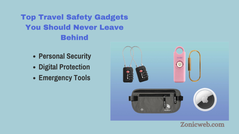 Top Travel Safety Gadgets You Should Never Leave Behind