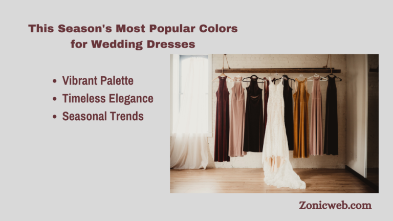 This Season’s Most Popular Colors for Wedding Dresses